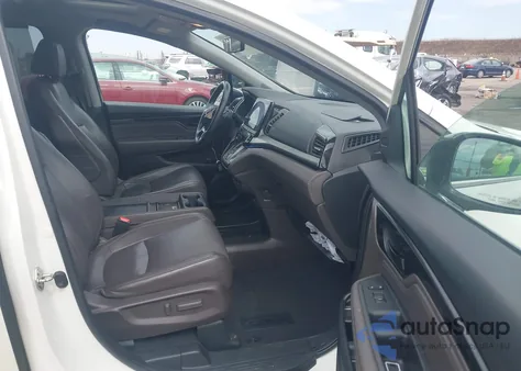 2018 Honda Odyssey Elite from USA, damaged, VIN 5FNRL6H92JB000427